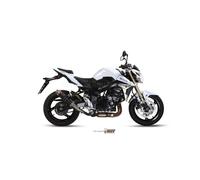 Mivv Gp Suzuki Gsr 750 2011-16 S.037.l2s Homologated Slip On Muffler Silver Homologated unisex