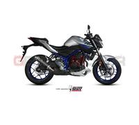 Mivv Exhaust Muffler GP Carbon Fiber for Yamaha Mt-03 2016 > 2024