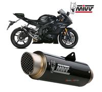 Mivv Exhaust Muffler GP PRO Carbon High kat for YAMAHA YZF 600 R6 2017 > 2023