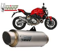 Mivv Exhaust Muffler GP PRO Titanium for DUCATI MONSTER 1200 2017 > 2021