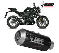Y.055.SM3C - Exhaust Muffler MIVV MK3 Carbon YAMAHA MT-03 (16-)