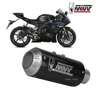 Mivv Exhaust Muffler MK3 Carbon kat for YAMAHA YZF 600 R6 2017 > 2021