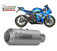 Mivv Suzuki Gsx-R 1000 2018 18 Exhaust Motorcycle Silencer Slip-On Mk3 Steel