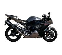 Y.012.L3 - Silencer Exhaust Muffler Mivv Oval Carbon Yamaha YZF 1000 R1 02/03