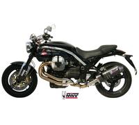 MIVV Muffler Exhaust Oval Carbon for Moto Guzzi Griso 850/1100/1200 - M.005.LEC