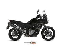 Mivv Exhaust Muffler Speed Edge Black for Suzuki Dl V-Strom 650 2012 > 2016