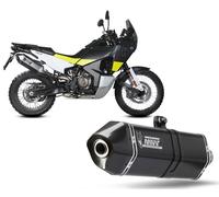 Mivv Exhaust Muffler SPEED EDGE BLACK INOX for Husqvarna Norden 901 2022 > 2023