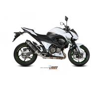 K.032.LRB - Exhaust Muffler Mivv SPEED EDGE STEEL BLACK KAWASAKI Z 800 13-