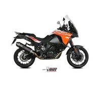 Mivv Exhaust Muffler Speed Edge Black Steel for Ktm 1090 Adventure 2017 > 2019