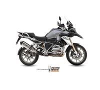 B.016.LRX - Muffler Exhaust Mivv SPORT SPEED EDGE INOX BMW R 1200 GS 13-