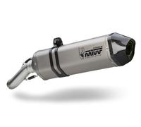 Mivv Exhaust Muffler Speed Edge Titan Carbon Cap kat BMW R 1200 GS ADV 2008 2009