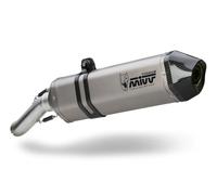 Mivv Exhaust Muffler Speed Edge Titan Carbon Cap kat BMW R 1200 GS ADV 2008 2009