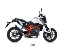 Mivv Exhaust Muffler Suono Black Stainless Steel for Ktm 690 Duke 2012 > 2018