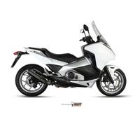 Mivv Suono Honda Integra 700/750/nc 700/750 S/x H.046.l9 Homologated Slip On Muffler Silver Homologated unisex
