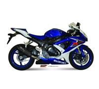 MIVV Slip-On Muffler Suono S.032.L9 Homologated Silver for Suzuki GSX-R 600/750 2008-2010