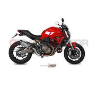 D.030.L7 - Exhaust Muffler Mivv SPORT SUONO S. Steel DUCATI MONSTER 821 (2015 >)