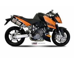 Mivv Exhaust Mufflers Suono Stainless Steel for Ktm 990 Superduke 2005 > 2011