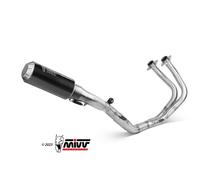 K.044.SM3C - Full Exhaust Mivv MK3 Carbon KAWASAKI NINJA 650 / Z650 (17-)