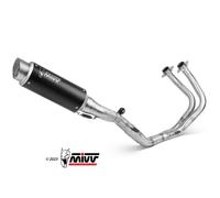 Mivv Gp Kawasaki Ninja 650/z650 2017-23 K.044.lxbp Homologated Full Line System Silver Homologated unisex