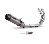 Mivv Complete Exhaust Oval Titanium Carbon Cap YAMAHA TRACER 700 GT 2016 > 2020