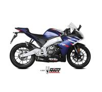 MIVV FULL EXHAUST STAINLESS BLACK DELTA RACE APRILIA RS 125 2021-2024