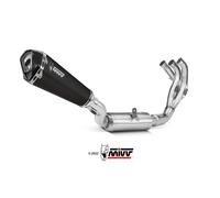 MIVV Full Exhaust Delta Race Black SS Yamaha Tracer 9/GT (21-22)
