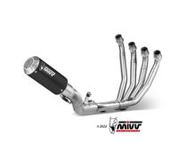 MIVV FULL EXHAUST STAINLESS BLACK RACING MK3 HONDA CB 650 R 2019-2023