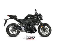 Mivv Complete Exhaust Full system Inox black for YAMAHA MT-03 2016 > 2023