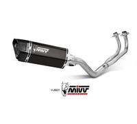 Y.061.LR1XB - Full Exhaust MIVV SR-1 Black YAMAHA T-MAX 560 (20-21)
