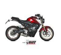 MIVV Exhaust MK3 Inox – Complete System for HONDA CB 125 R 2021-2023 – H.078.SM3X