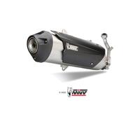 MIVV Urban Exhaust C.PG.0013.B - Stainless Steel Full System - Piaggio Beverly 125/300 2010-13