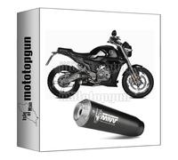 mivv full system exhaust racing nocat x-m1 steel black compatible with zontes zt 125 g1 2023 2024 mototopgun