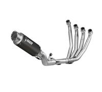 Mivv Gp Honda Cb 650 R/cbr 650 R 2019-23 H.072.lxbp Homologated Full Line System Silver Homologated