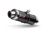 Mivv Gp Kawasaki Z750 2007-14 K.018.lxb Homologated Slip On Muffler Silver Homologated