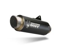 MIVV GP PRO BLACK STAINLESS STEEL FULL EXHAUST SYSTEM FOR YAMAHA MT-125 2025-202