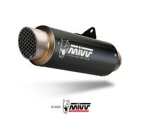 MIVV GP PRO BLACK STEEL SLIP-ON SILENCER FOR HONDA CB HORNET 750 2023-2024