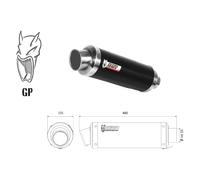 Mivv GP Right side Universal Silencer
