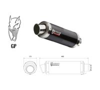 Mivv GP Right side Universal Silencer