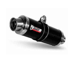Mivv Gp Suzuki Gsf 650 Bandit 2007-15/gsx 650 F 2008-15 S.030.l2s Homologated Slip On Muffler Silver Homologated