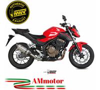 Mivv Honda CB 500 F 2016 Exhaust Motorcycle Suono Steel Silencer Approved
