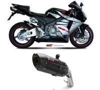 Mivv Suono Honda Cbr 600 Rr 2005-06 Uh.027.l9 Homologated Slip On Muffler Silver Homologated unisex