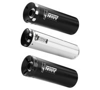 Y.075.LH1BA - Full exhaust system Mivv HR-1 Black YAMAHA XSR 125 (22-24)