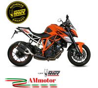 Mivv Ktm 1290 Superduke 2017 17 Exhaust Motorcycle Silencer 2 Slip-On Mk3 Carbon