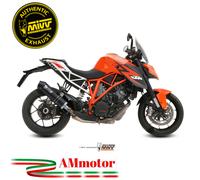 SILENCER MIVV OVAL CARBON-CARBON FOR KTM 1290 SUPER DUKE 2014-2018