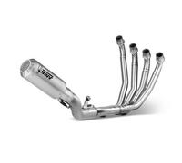 Mivv Mk3 Honda Cb 650 R/cbr 650 R 2019-23 H.072.sm3x Not Homologated Full Line System Silver Not Homologated