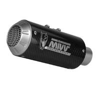 Mivv Mk3 Kawasaki Z900 2025 Homologated Slip On Muffler Silver Homologated