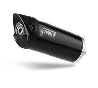 MIVV MOVER COMPLETE EXHAUST BLACK STAINLESS STEEL FOR PIAGGIO BEVERLY 350 2017-2