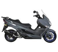 Mivv Mover Suzuki Burgman 400 2022-24 Slip On Muffler Silver Homologated