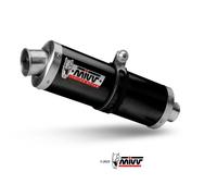 MIVV OVAL BLACK STAINLESS STEEL SILENCER FOR HONDA XL 750 TRANSALP 2023-2024