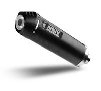 Mivv Oval Honda Cbr 600 Rr 2003-04 Uh.019.lec Homologated Slip On Muffler Black Homologated unisex